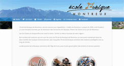 Desktop Screenshot of ecole-musique-montreux.ch